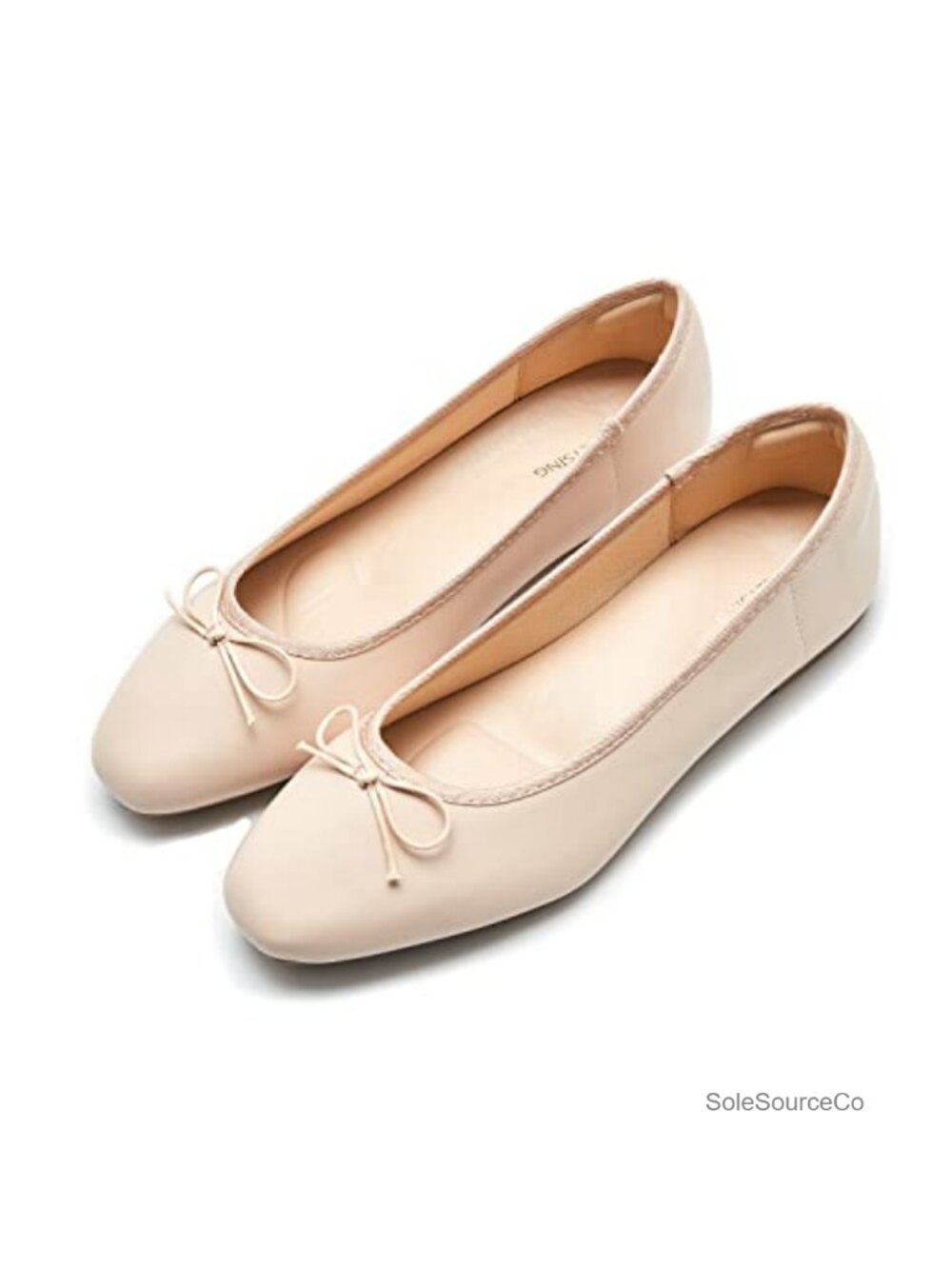 Women's Round Toe Ballet Flats Comfortable Bow Dressy Flats Shoes